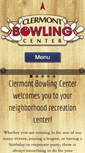 Mobile Screenshot of clermontbowlingcenter.com